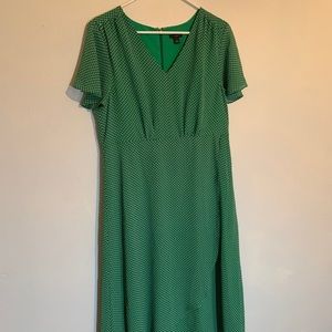 Midi Green Dress